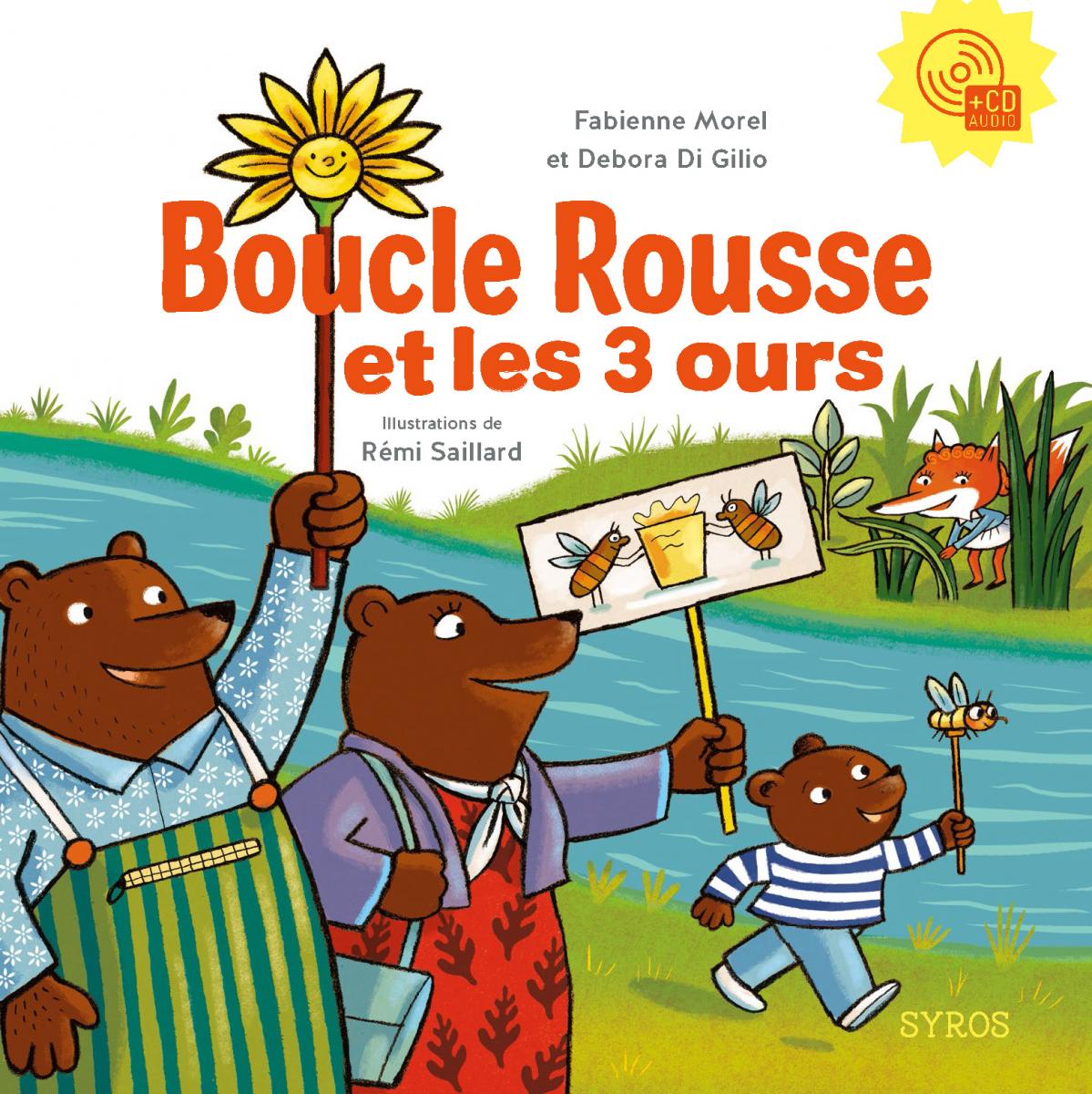 Audio Boucle Rousse et les 3 ours