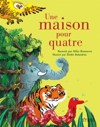 Couverture du livre Une maison pour quatre 